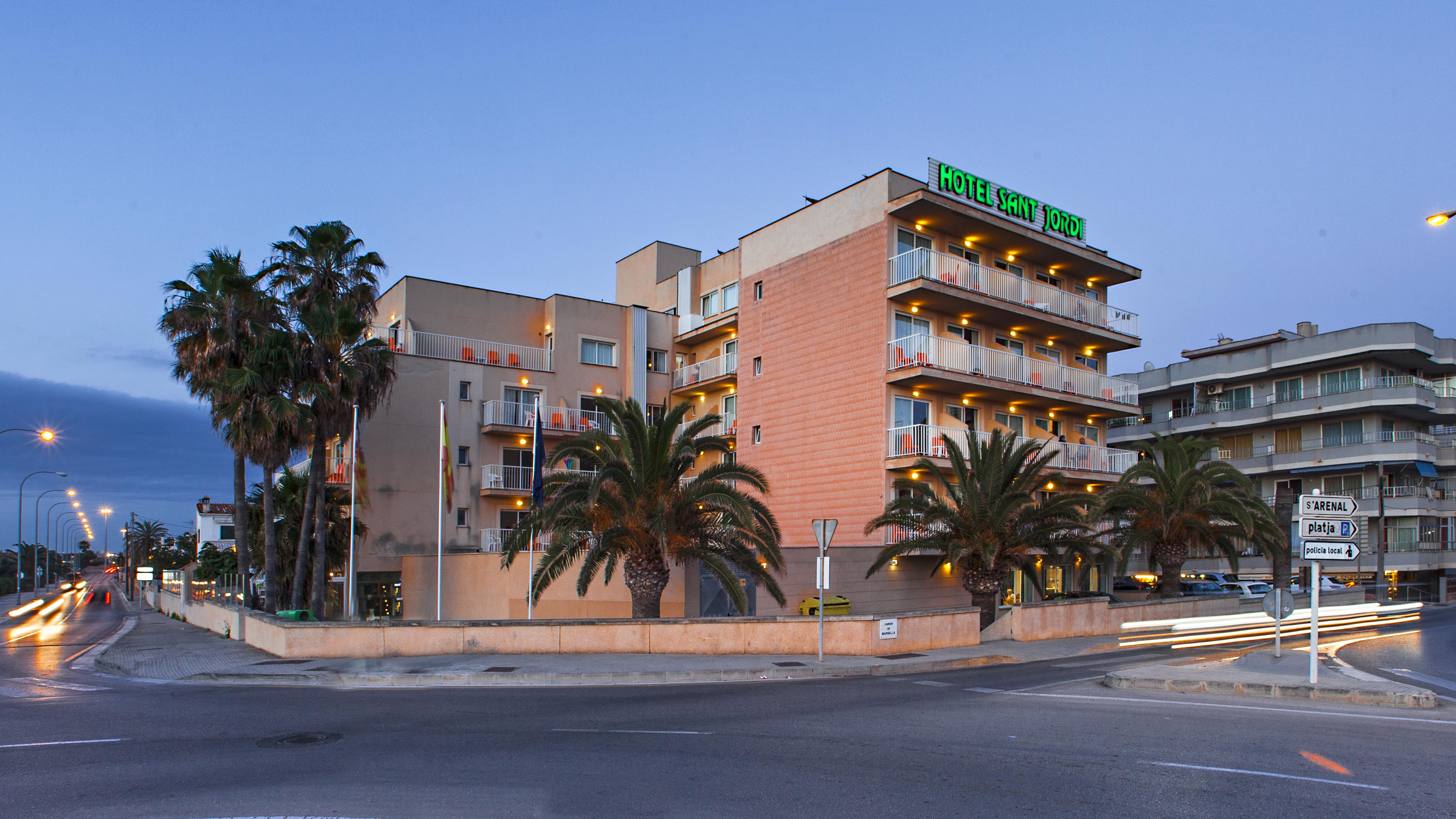 Hotel Sant Jordi Плая де Палма Екстериор снимка